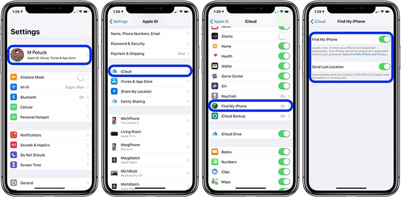 how to track mobile number in iphone