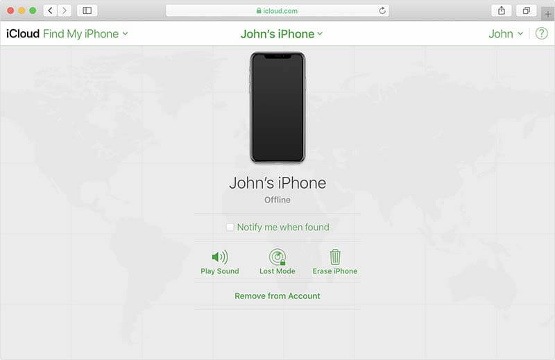 macos-safari-icloud-find-my-iphone-offline-iphone-x