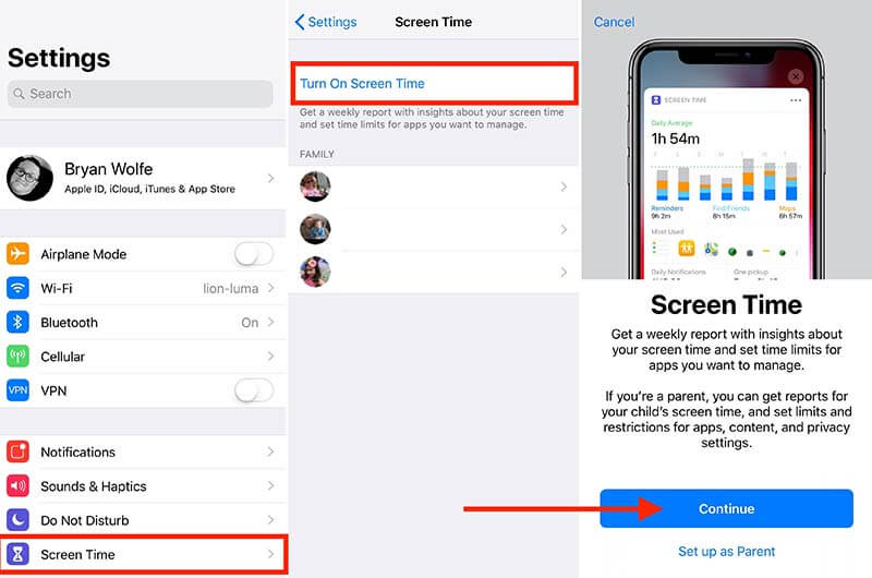 Screen-Time-Setup